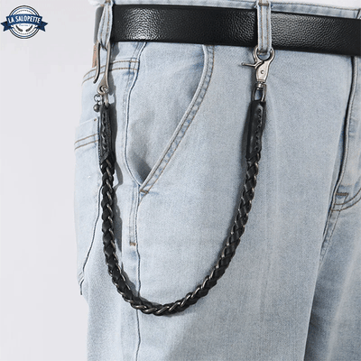 Chaine Pantalon Cuir
