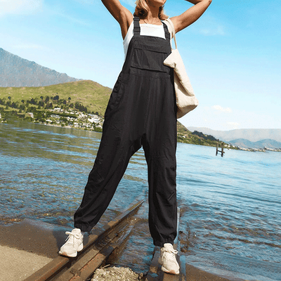 Salopette Noire Femme