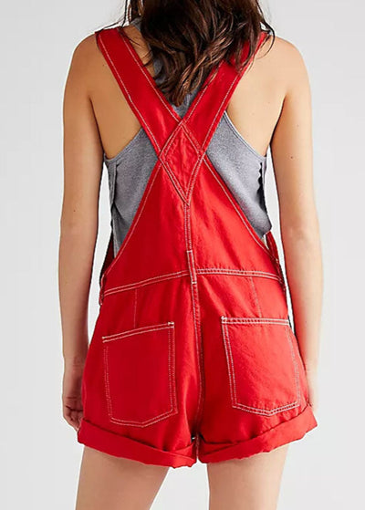 Salopette Femme Rouge