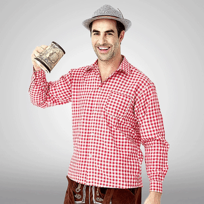 Chemise ร Carreaux Rouge