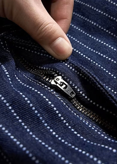 Salopette Rayures avec Fermeture Élair