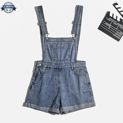 Overall Shorts<br> Electra Blue Jeans