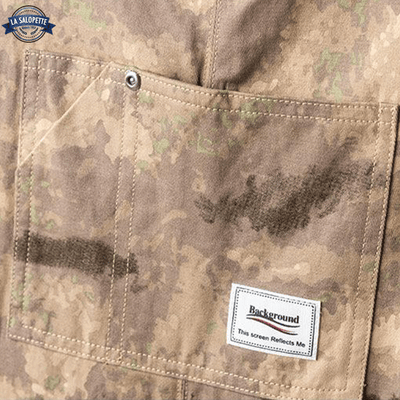 Bavette Salopette de Snow Camo