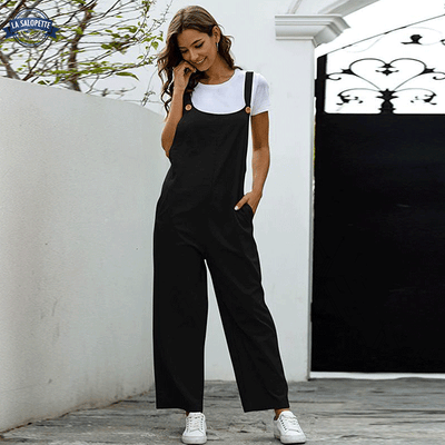 Robe Salopette Noir