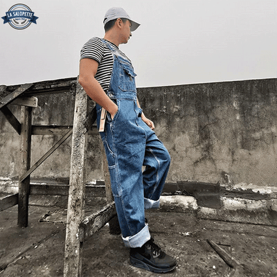 Salopette de Travail Bleue