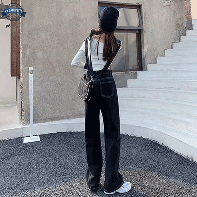 Salopette en Jean Flare