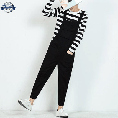 Salopette Foncée Fluide