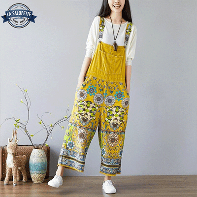 Salopette Jaune Femme