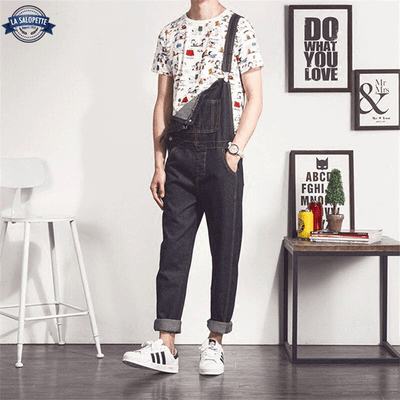 Salopette Jean Homme Tendance