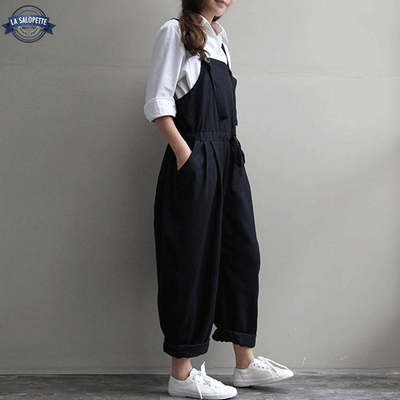 Salopette Noire Boho