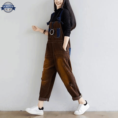 Salopette Noire Clair