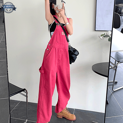 Salopette Rose pour Femme
