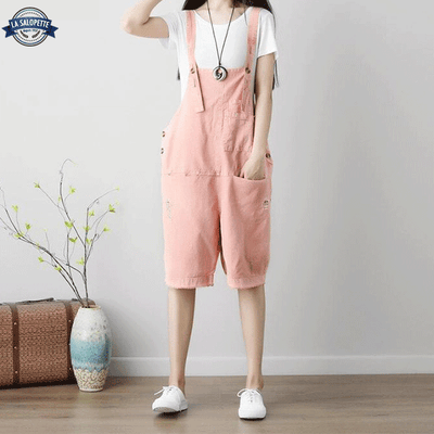 Salopette Short Rose
