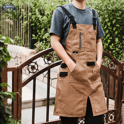 Tablier Jardinier Marron