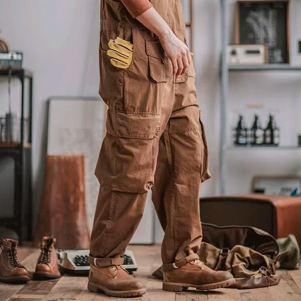 Brown Welder Overalls