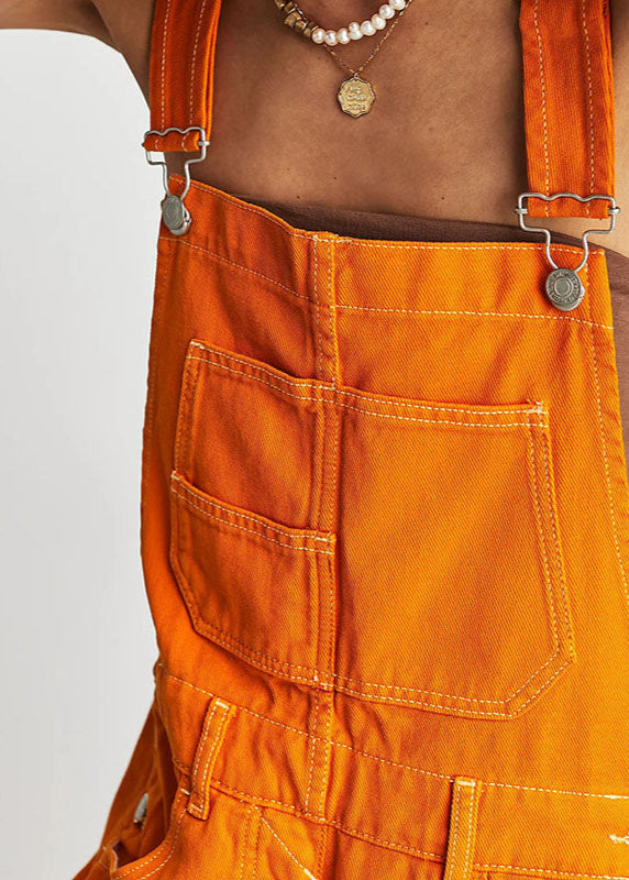 Orange Short Overalls Jaffa