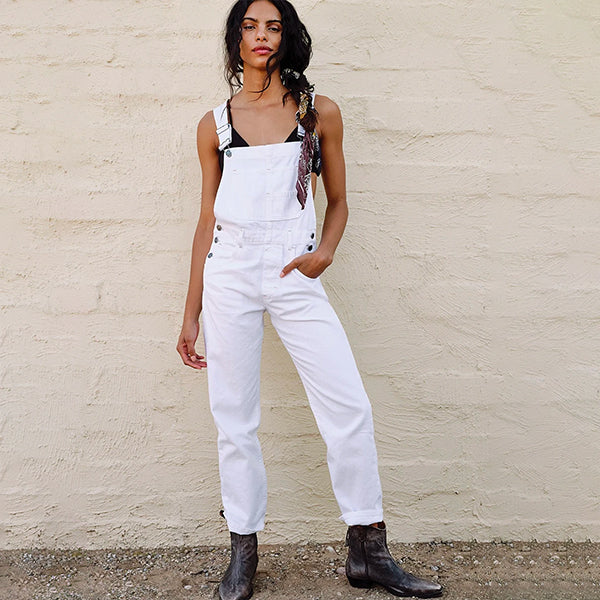 Snow White Jean Overalls