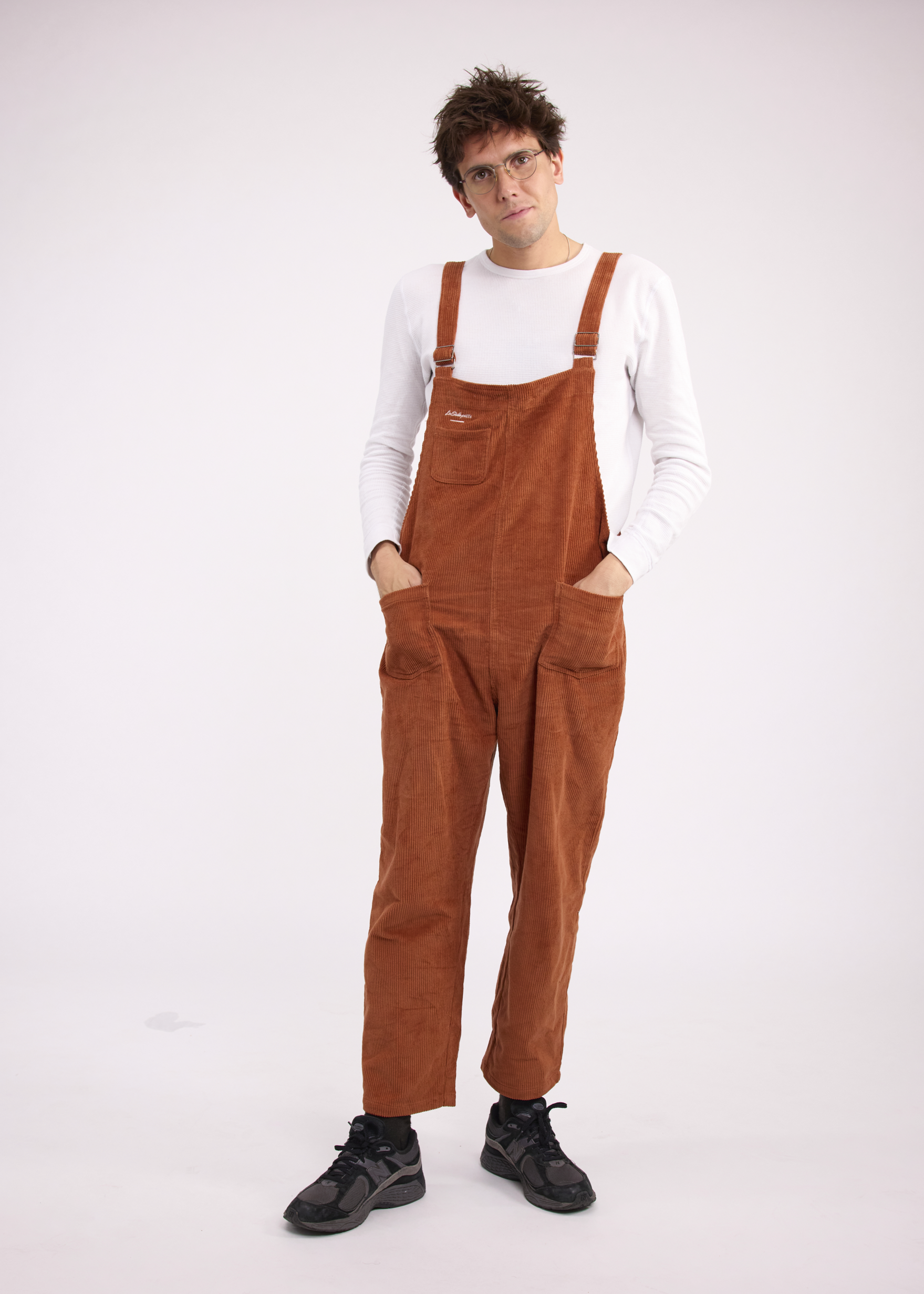 Combinaison Velours Marron Homme