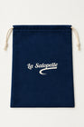 Velvet storage pouch