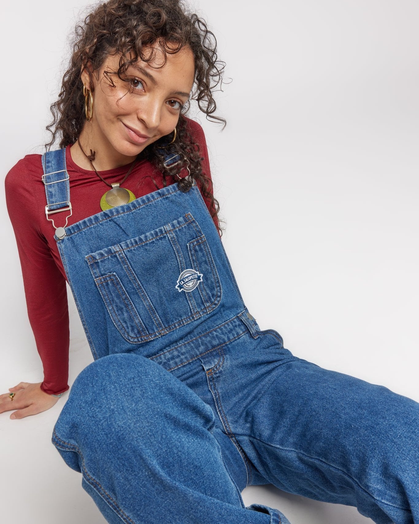 Vintage Denim Overalls | La Salopette