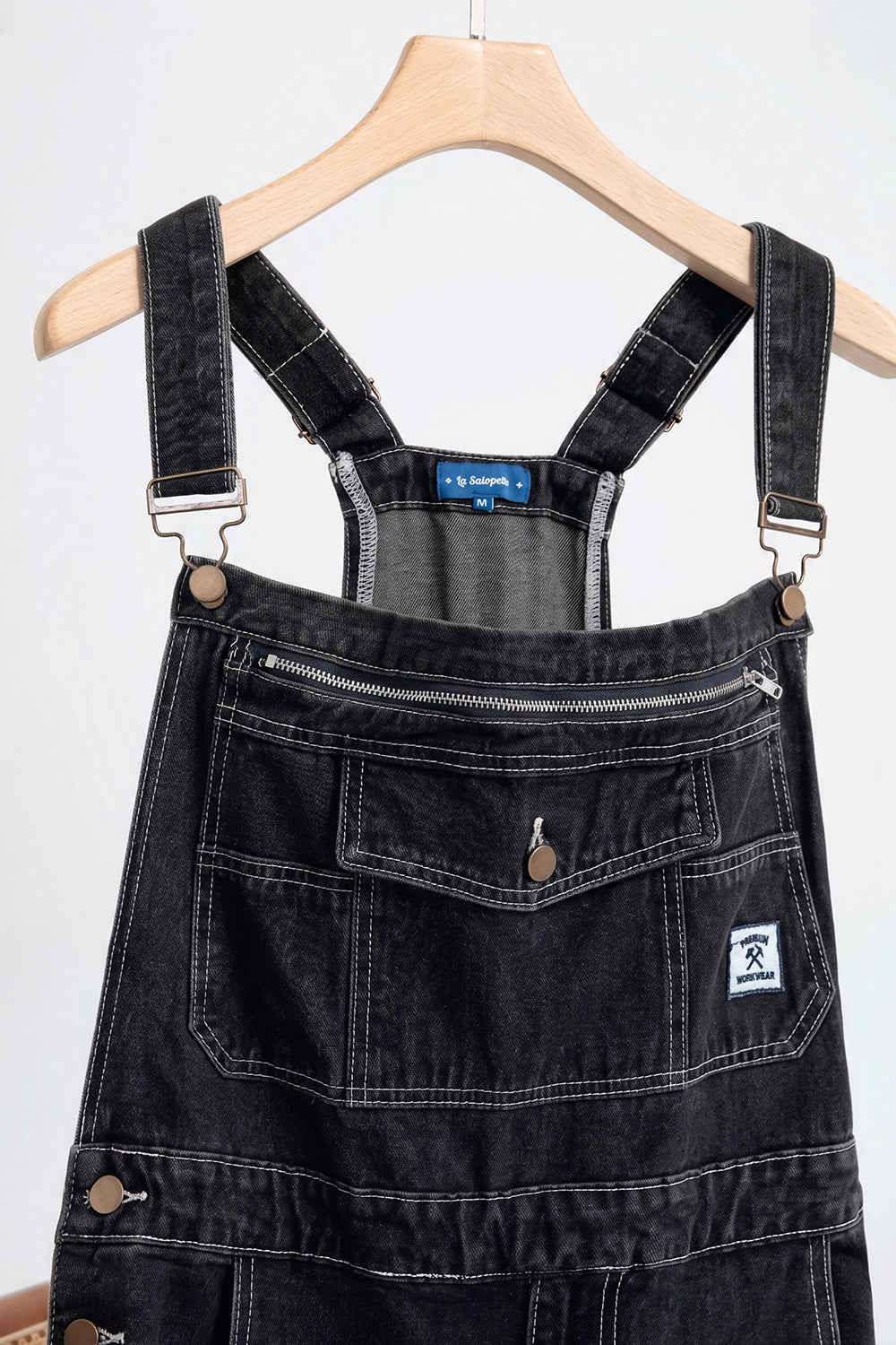 salopette bib profesionnelle noire