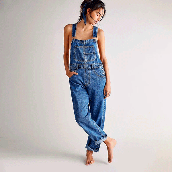 Jean Overalls Casual Mila
