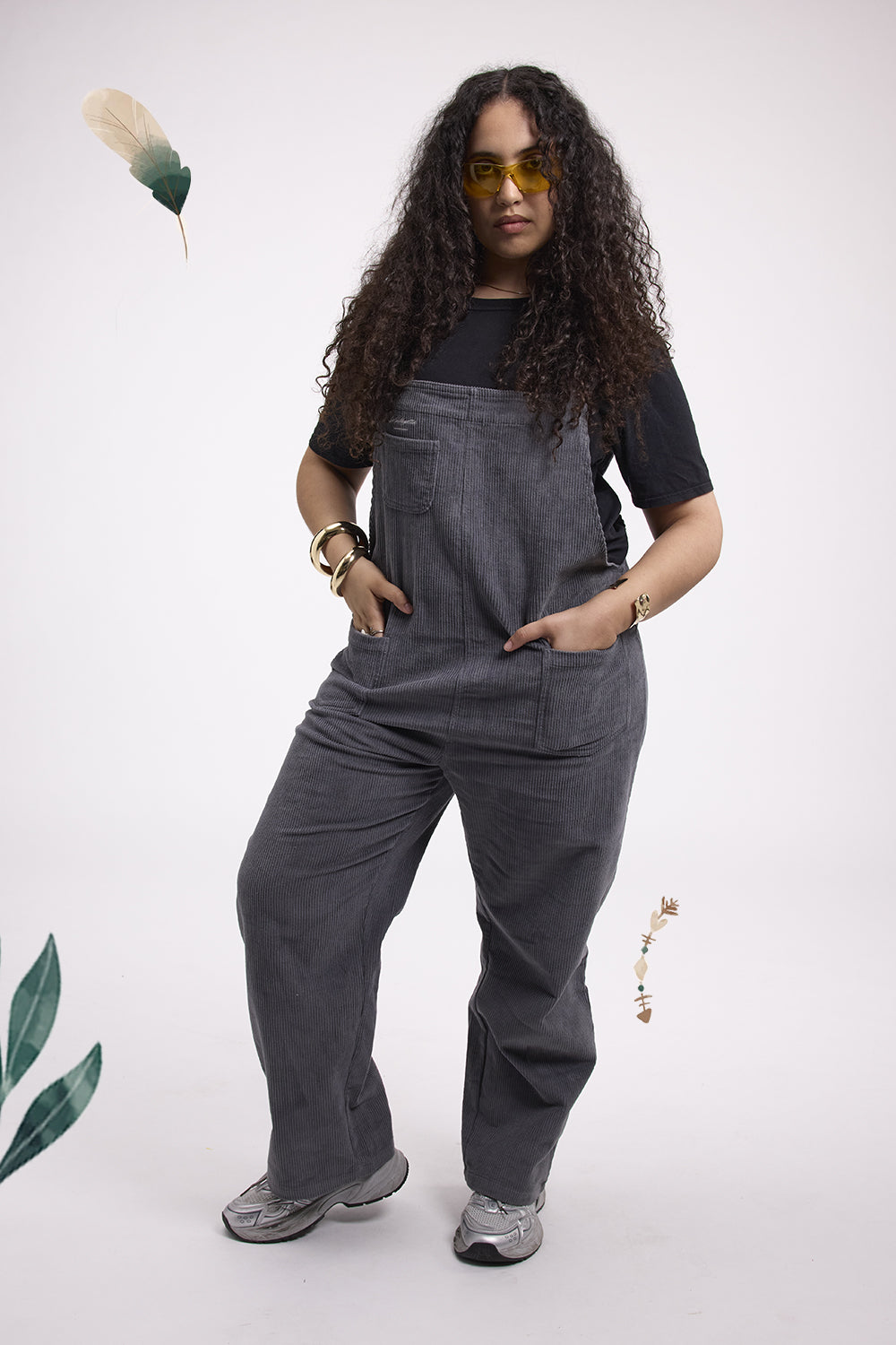 Corduroy Overalls Cloud