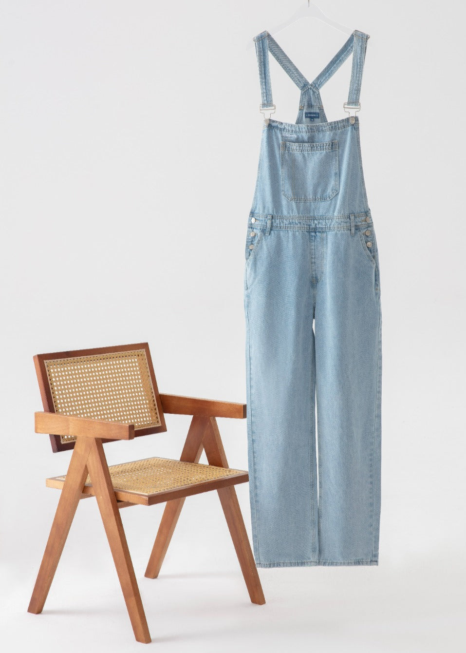 Men's Sky Blue Overalls | La Salopette