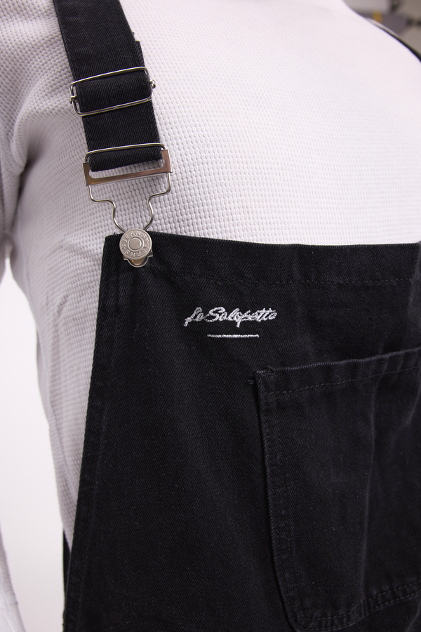Salopette Jean Grande Taille avec Logo