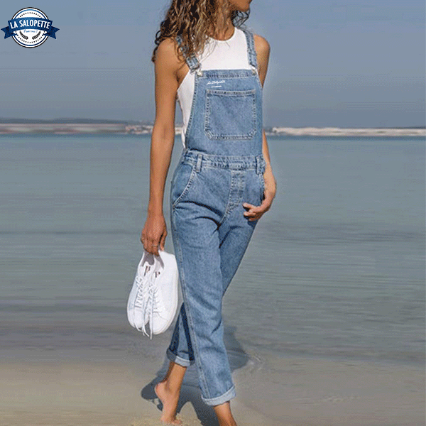 Denim Overalls Classic Navy