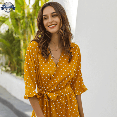 Combi Jaune Femme