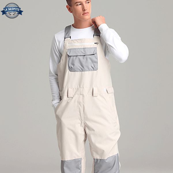 Ski Overalls White Rehall