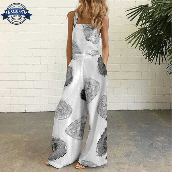 Pinafore Dress in White Loincloth