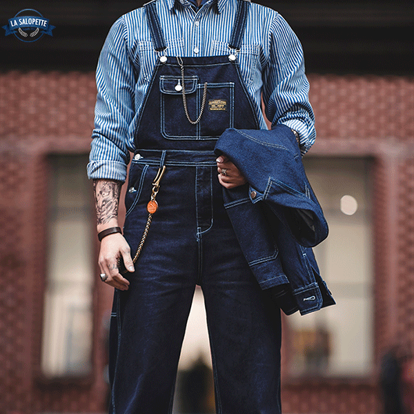 Denim Overalls Military US Army
