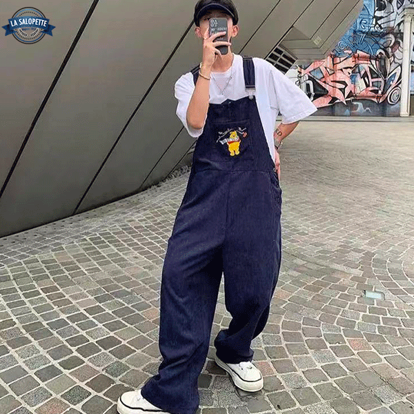 Azure Overalls Winnie the Pooh