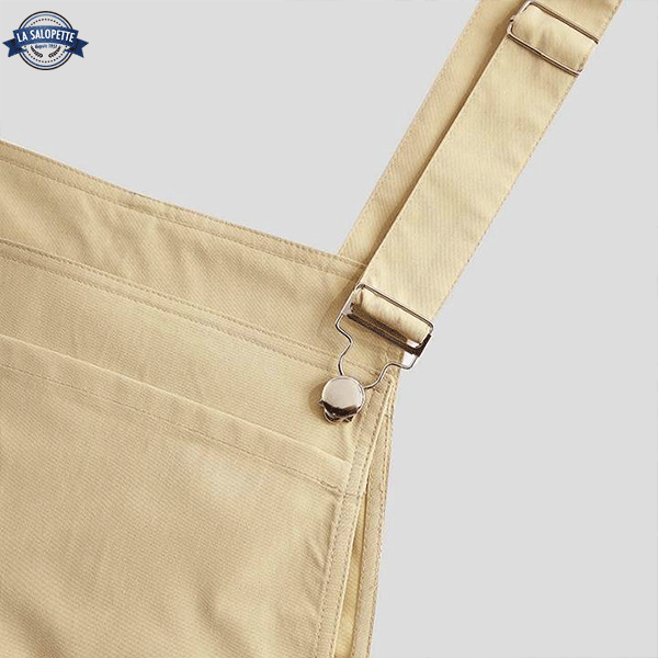 Beige Work Overalls | La Salopette