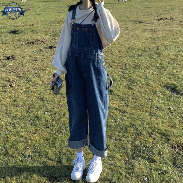 Denim Overalls Country Blue