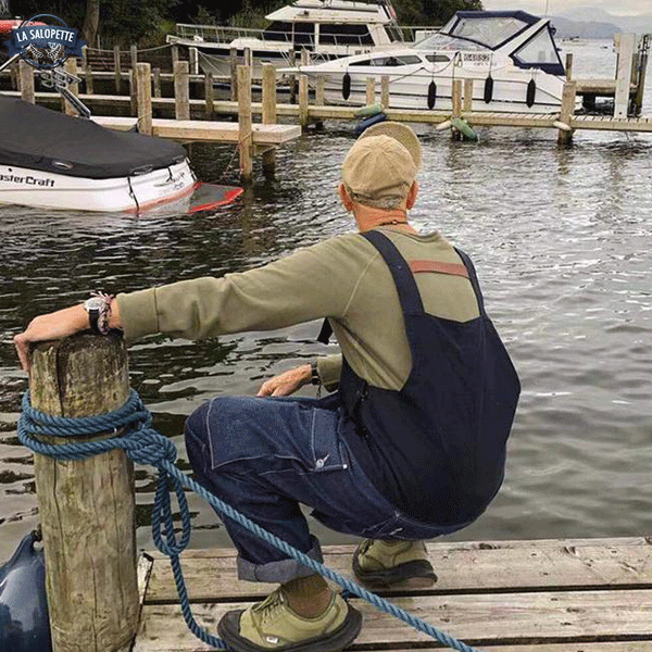 Salopette de Pêche Océan