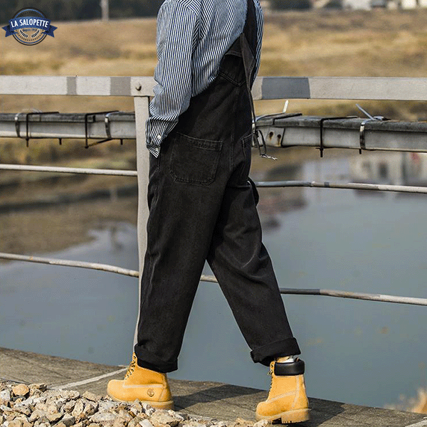 Denim Overalls Rameau Black