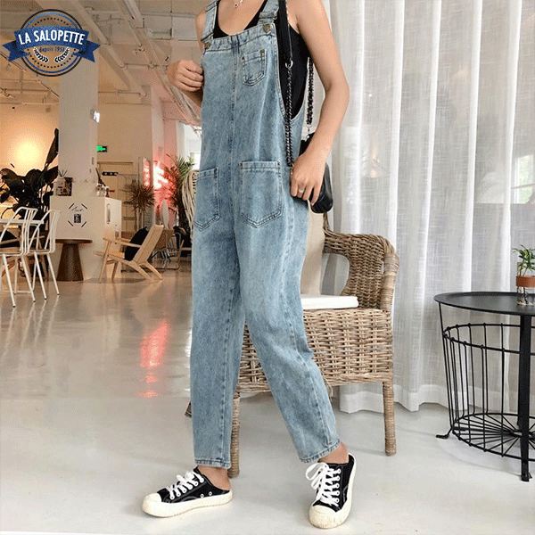Denim Overalls City Style