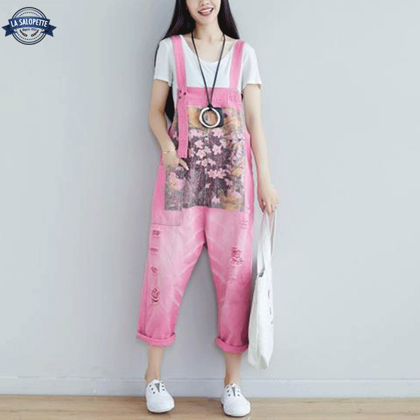 Denim Overalls Rose Matsuyama