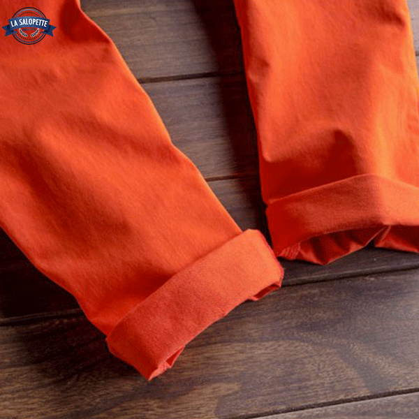Work Overalls Light Red Man