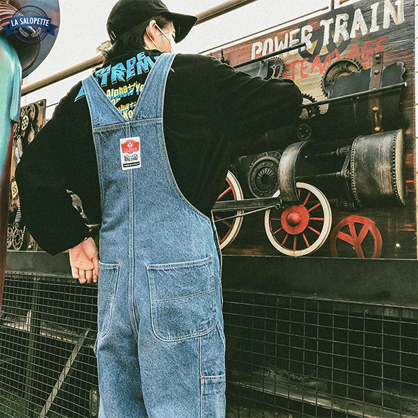 Denim Overalls Modern Klein