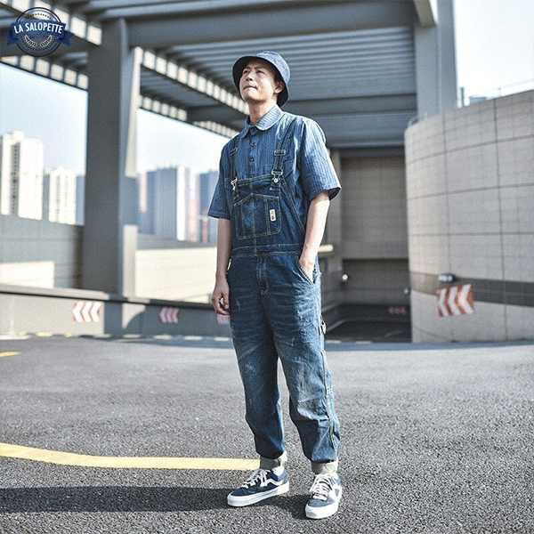 Denim Overalls Street Spirit