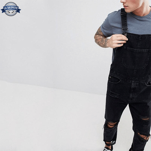 Denim Overalls Detroit Street Style