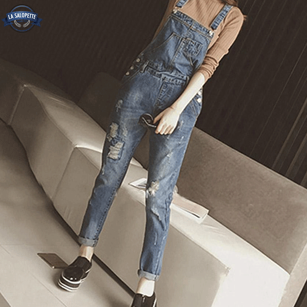 Denim Overalls Modern Thin Fabric