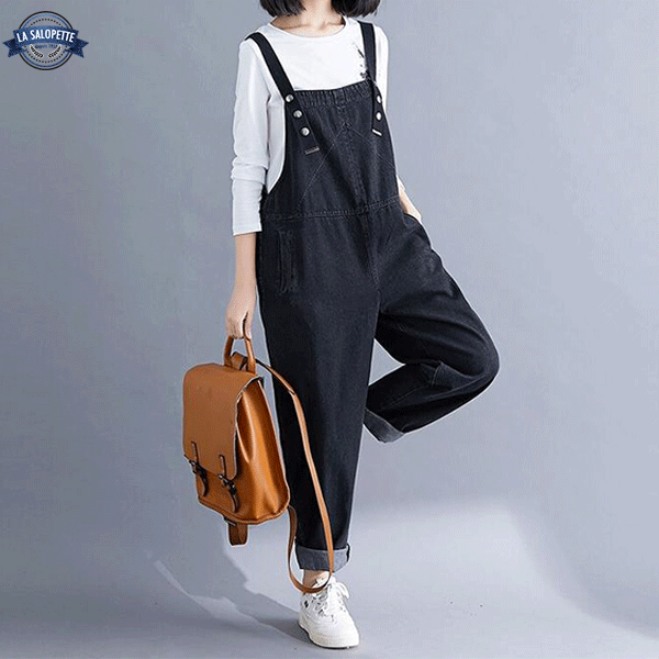 Salopette Pantalon Noir