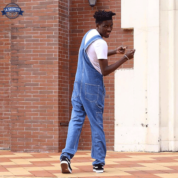 Men's Overalls Hip Hop Monster