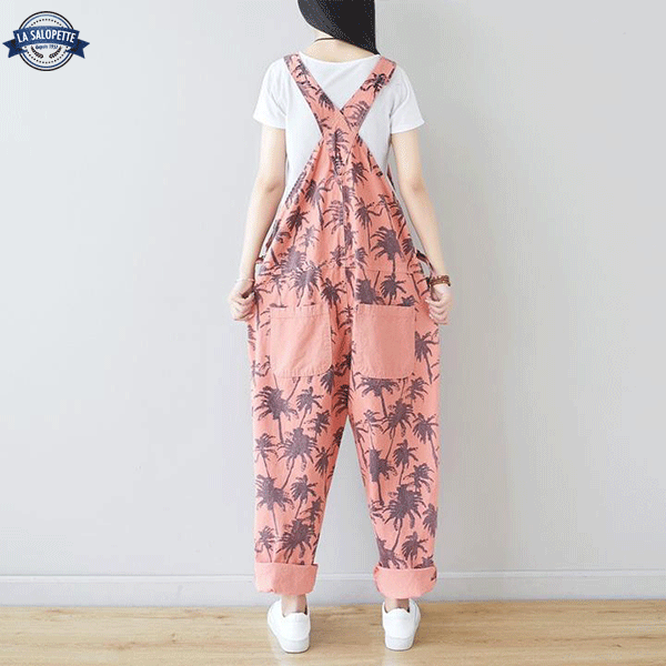 Vintage Overalls Pink Female Akita