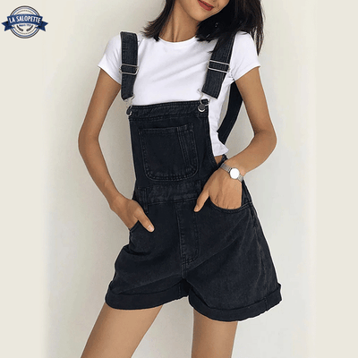 Salopette Short Noire
